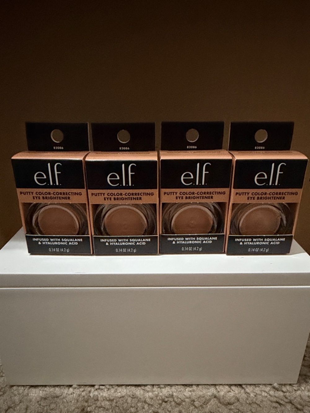 e.l.f. Putty Color-Correcting Eye Brightener - Neutral Beige (4 Pack)
